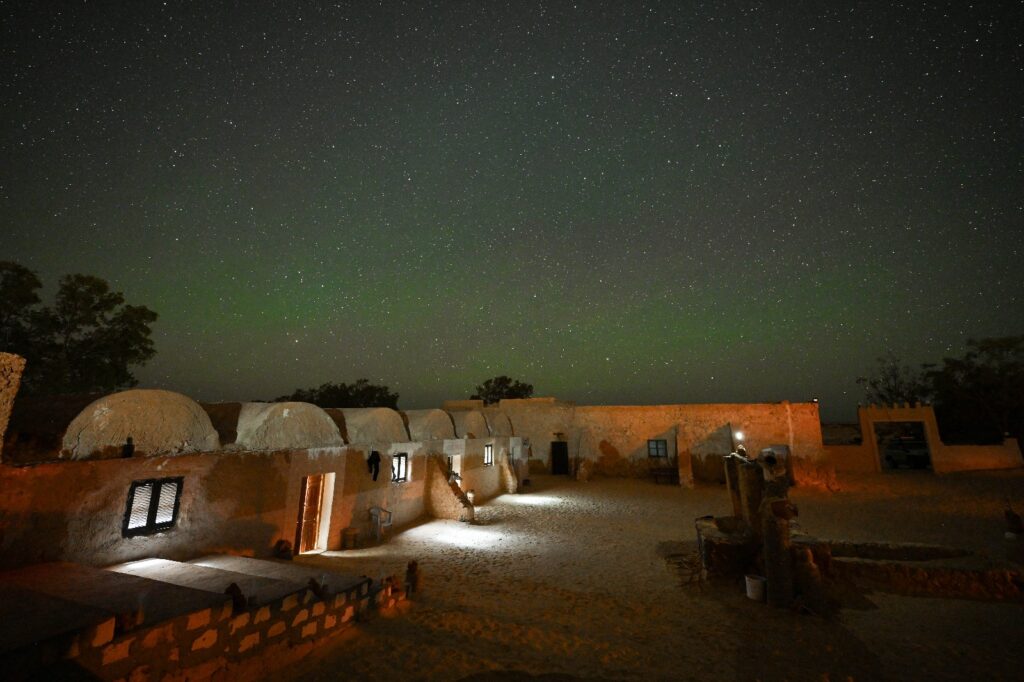 desert camp in tunisa